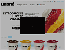 Tablet Screenshot of libertydairy.com